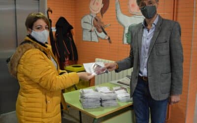 El Ayuntamiento de Cigales repartirá 5.800 mascarillas a todos sus vecinos empadronados así como a los alumnos del Colegio e IESO local