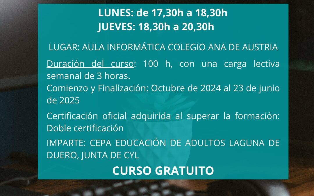 curso de competencia digital y tratamiento de la información