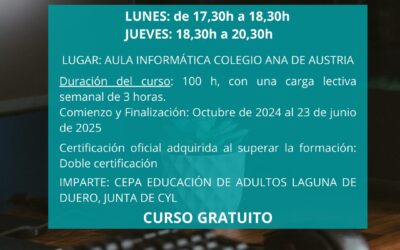 Curso de Competencia Digital y Acceso a la Información