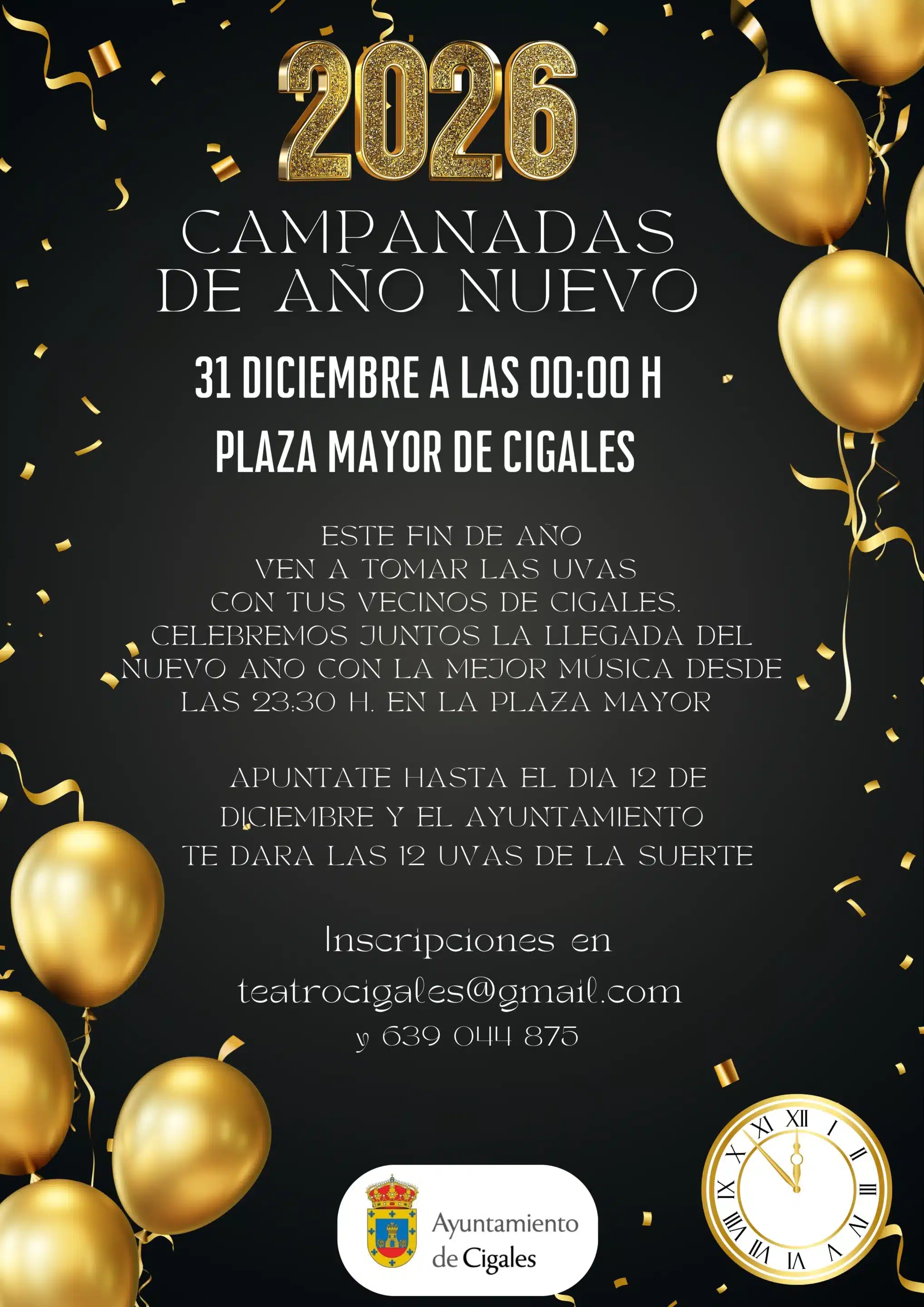 Campanadas de año nuevo