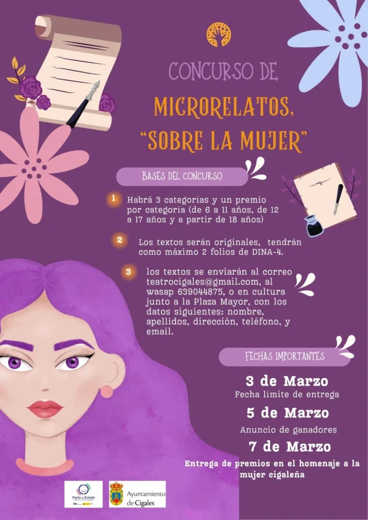 concurso de microrelatos sobre la mujer