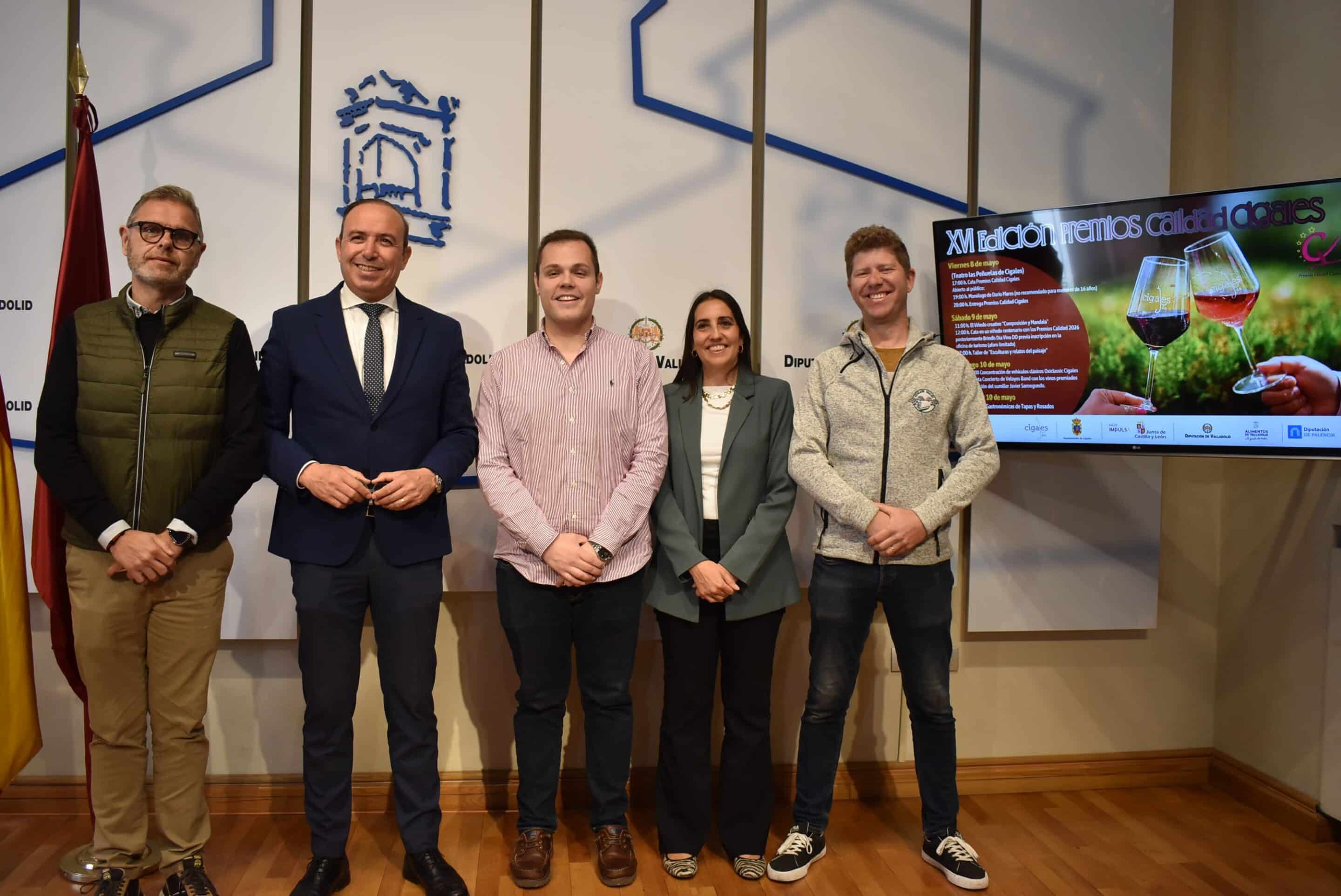 Cigales presenta sus XVI Premios Calidad, las Jornadas Gastronómicas de Tapas y Rosados y la XIII concentracióin de vehículos clásicos (1) (1)
